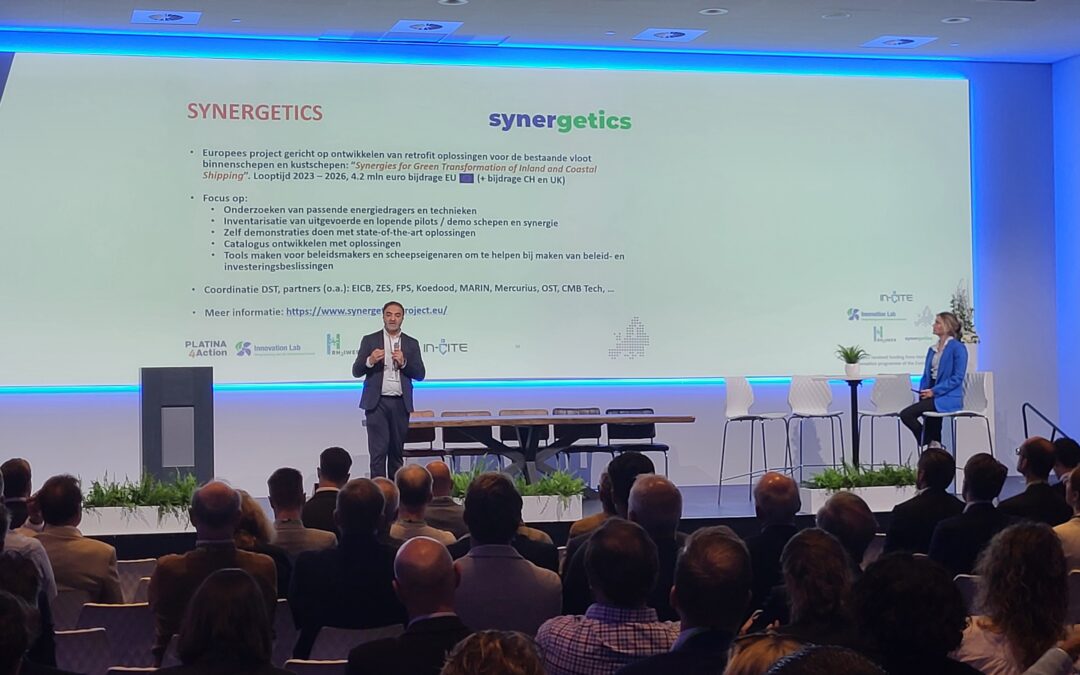 SYNERGETICS Workshop at the Dutch IWT Trade Fair Maritime Industry in Gorinchem