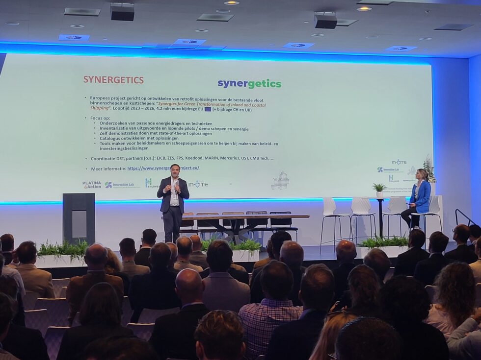 SYNERGETICS Workshop at the Dutch IWT Trade Fair Maritime Industry in ...